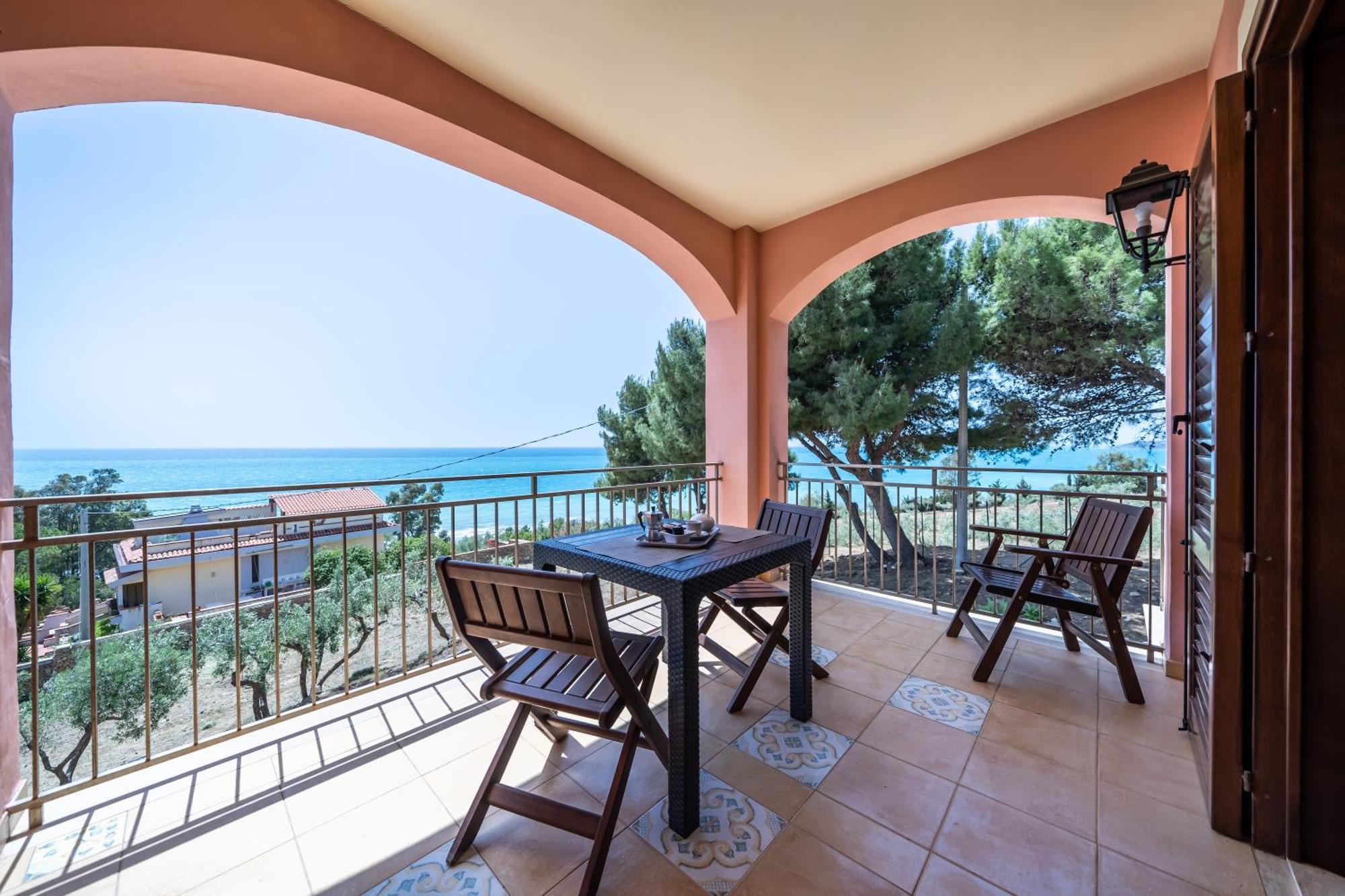 Villa Rosa Sul Mare シャッカ エクステリア 写真
