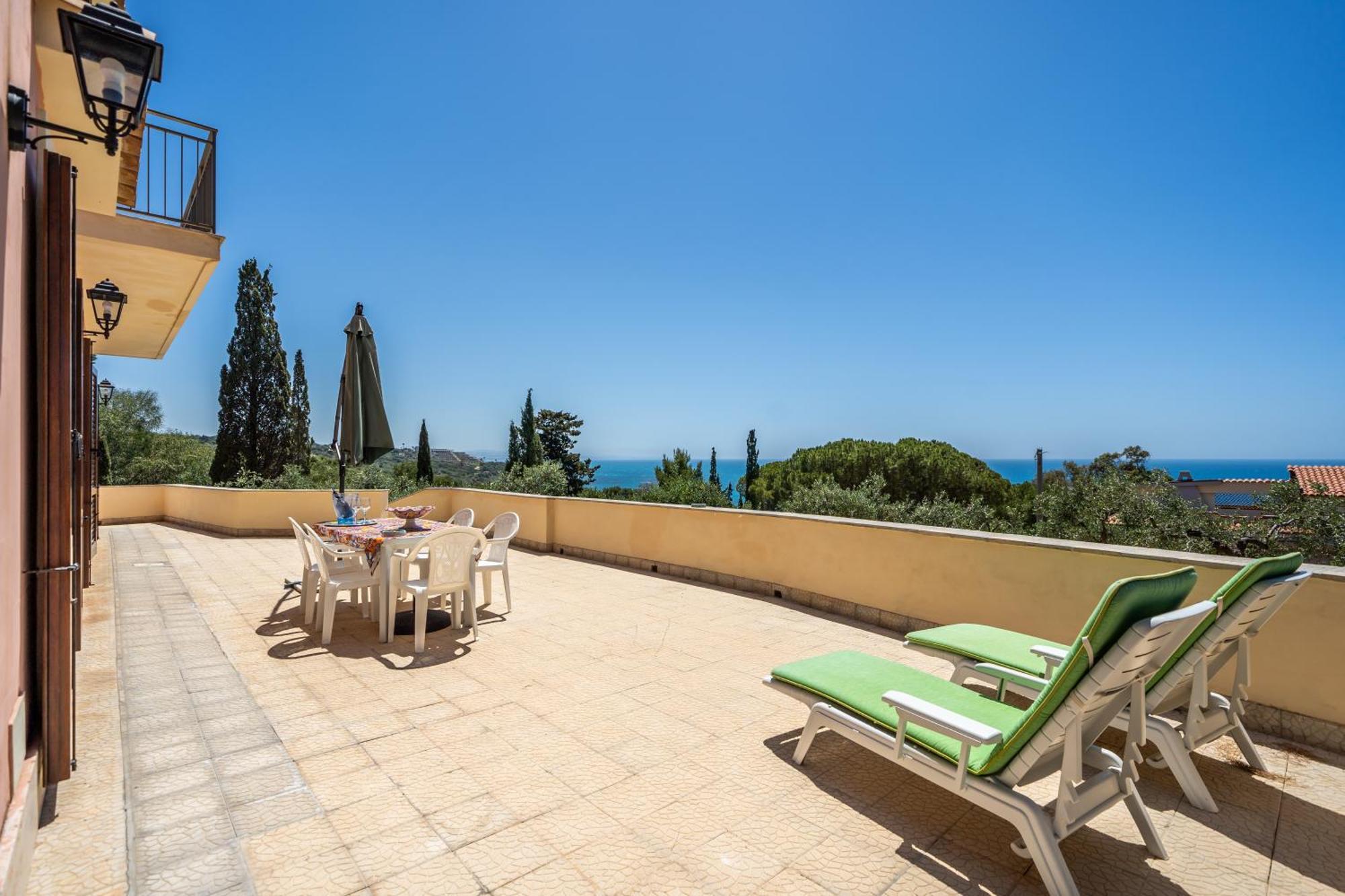 Villa Rosa Sul Mare シャッカ エクステリア 写真