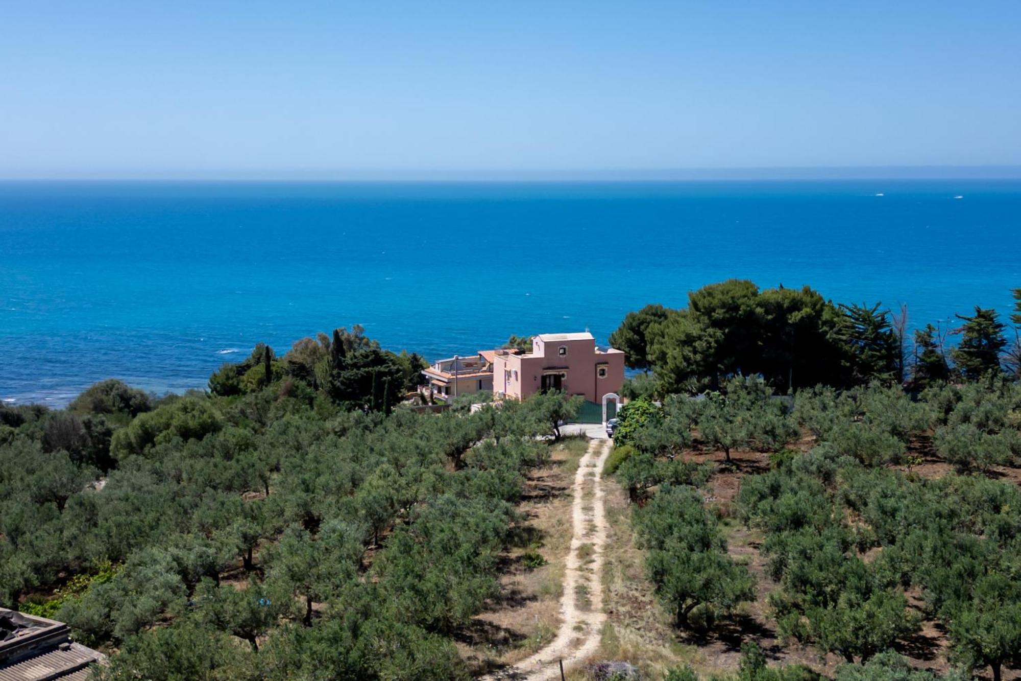 Villa Rosa Sul Mare シャッカ エクステリア 写真