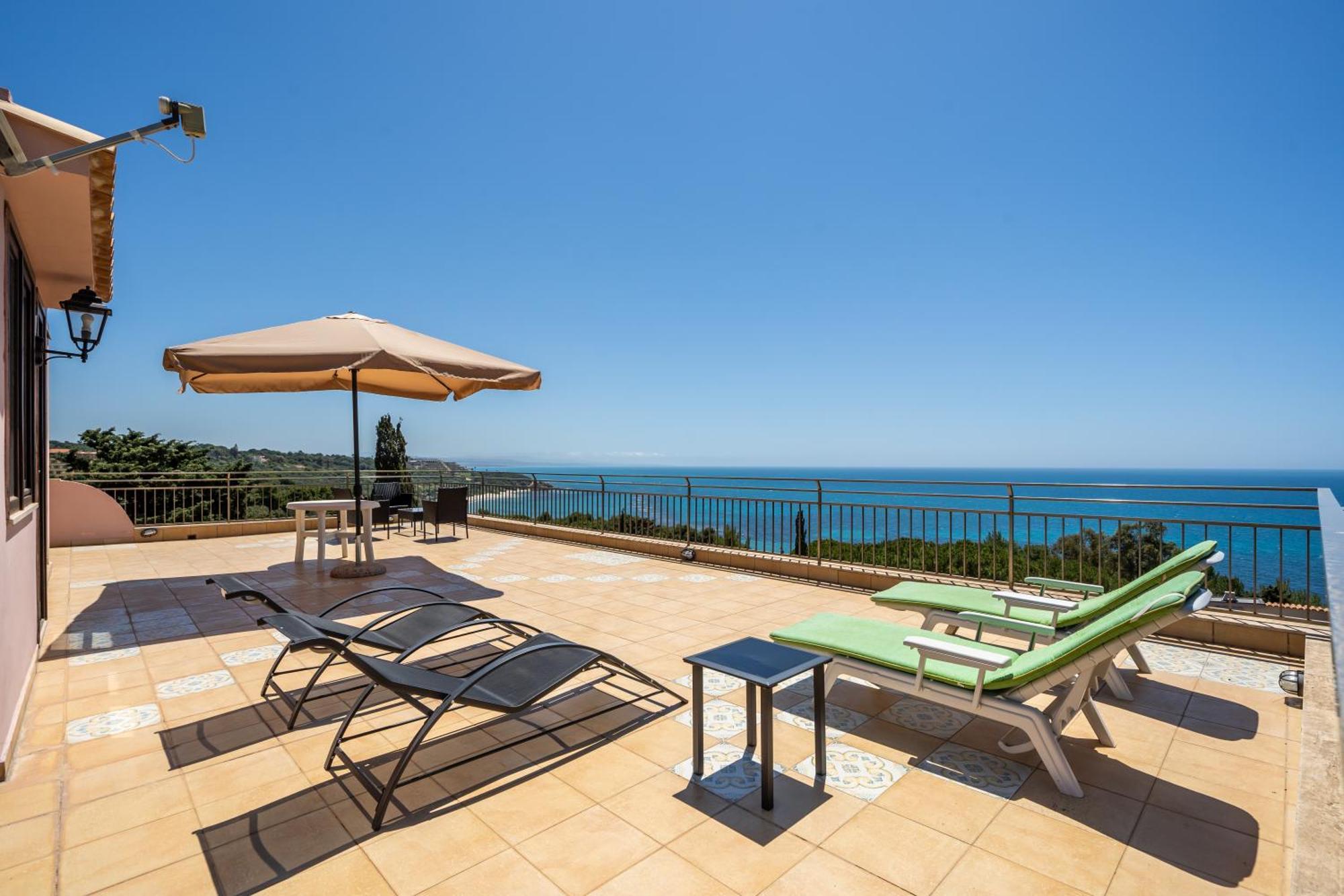 Villa Rosa Sul Mare シャッカ エクステリア 写真