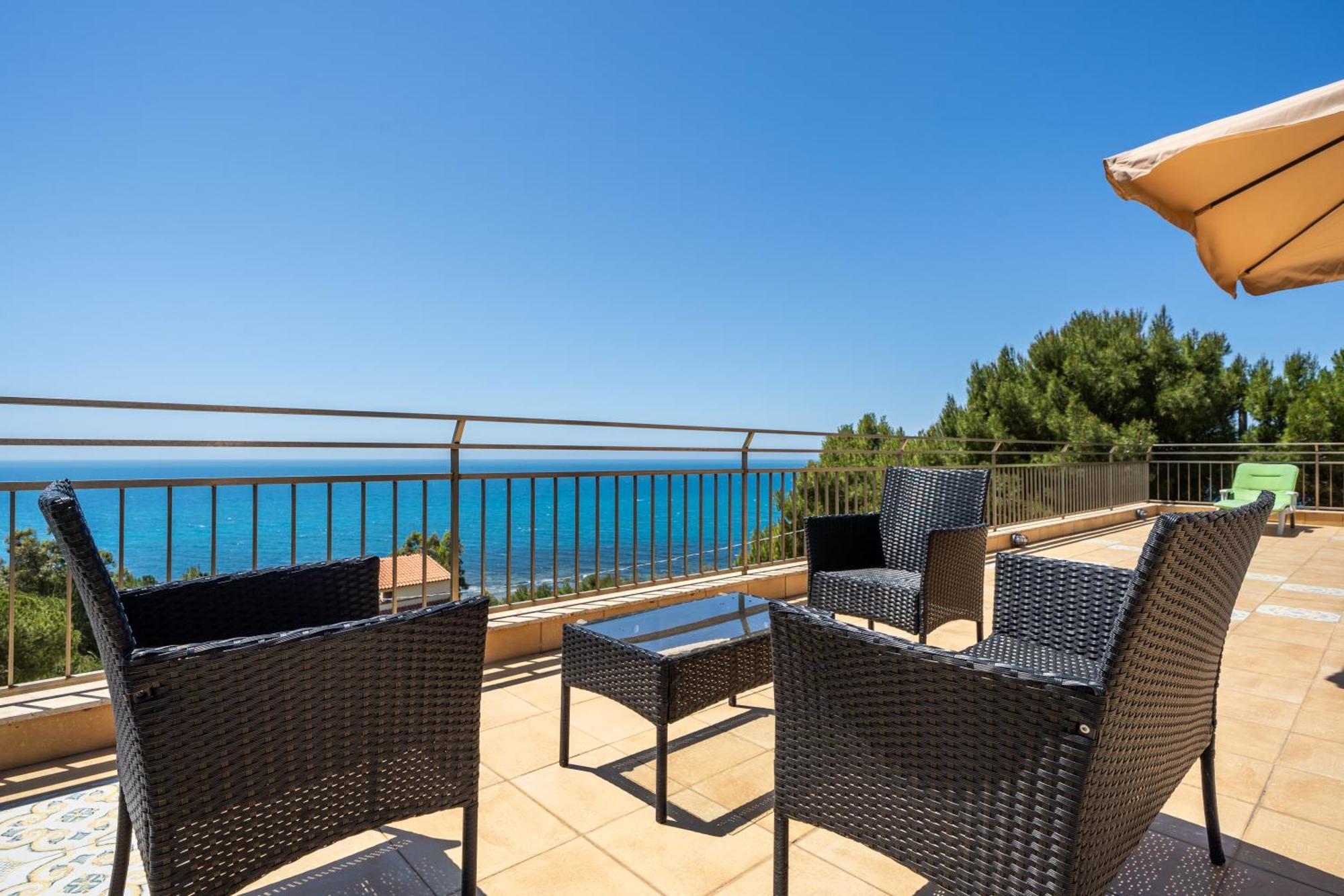 Villa Rosa Sul Mare シャッカ エクステリア 写真